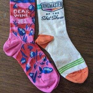 Sassy novelty socks